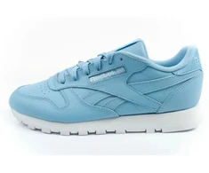 Madingi odiniai moteriški Reebok laisvalaikio bateliai Classic, mėlyni