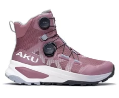 Madingi rožiniai ir pilki moteriški sportiniai trekingo batai Aku Furiosa BOA GTX Vibram