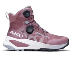 Madingi rožiniai ir pilki moteriški sportiniai trekingo batai Aku Furiosa BOA GTX Vibram