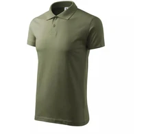 Mafini Single J. M MLI-20209 chaki spalvos polo marškinėliai