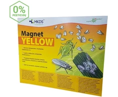Mkds Baltasparnių, skydamarių, amarų gaudyklė MAGNET Geltonas