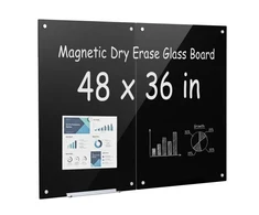 Magnetinė stiklinė lenta VEVOR BL-3648-MB, 900 x 600 mm, 2 vnt.