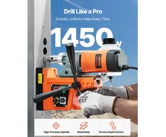VEVOR Magnetinis grąžtas 1450W su 40mm gręžimo skersmeniu