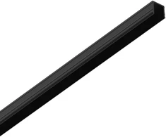 Magnetinės sistemos bėgelio dangtelis EGO, juodas, 1m, 344751