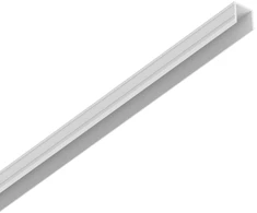 Magnetinės sistemos bėgelio dangtelis EGO, baltas, 1m, 344768