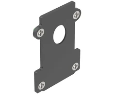 Ideal Lux Užbaigimo Dangtelis Ego End Cap Recessed Con Foro