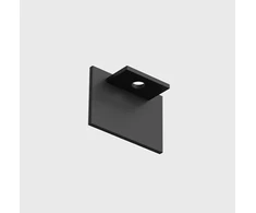 Magnetinės sistemos bėgelio MINI_LINE 42 užbaigimas, juodas, 2vnt.