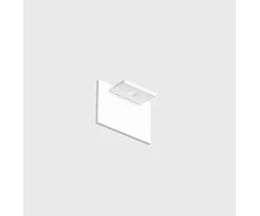 Magnetinės sistemos bėgelio MINI_LINE 42 užbaigimas, baltas, 2vnt.