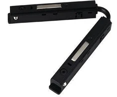 Magnetinės sistemos bėgelio OPTONICA M15 sujungimas, juodas