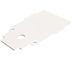 Magnetinės sistemos bėgelio OPTONICA R35 užbaigimas, baltas