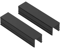 Magnetinės sistemos bėgelio sujungimas EGO, juodas, 337104