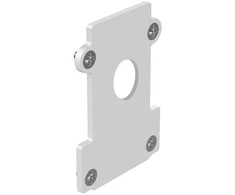 Pakabinamas šviestuvas Ideal Lux Aksesuaras Ego End Cap Recessed Con Foro Wh