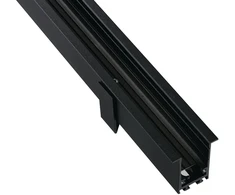Magnetinės sistemos DAVINCI įmontuojamas bėgelis, juodas, 2m