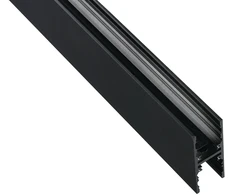 Magnetinės sistemos DAVINCI pakabinamas bėgelis, juodas, 2m