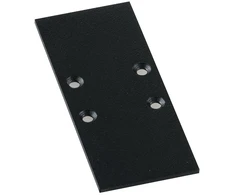 Magnetinės sistemos DAVINCI pakabinamo bėgelio užbaigimas, juodas