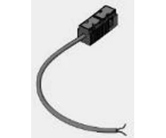 Magnetinės sistemos IN_LINE bėgelio užbaigimas su užmaitinimu, juodas, su 60cm laidu