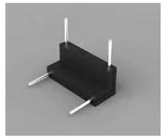Magnetinės sistemos OPTONICA MINI kampinis sujungimas, juodas