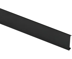 Magnetinės sistemos STICK bėgelio dangtelis, juodas, 2m, 329642