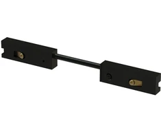 Magnetinės sistemos VIOKEF MICRO MAGNETIC bėgelio lankstus elektrinis sujungimas, juodas, 02/0807
