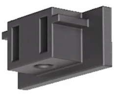Magnetinės sistemos XNEO bėgelio užbaigimas, juodas