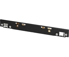 Magnetinės sistemos ZAMBELIS MAGNETIC 3MM bėgelio tiesus elektrinis sujungimas, juodas, TRIAC/DALI, 48V, 25132