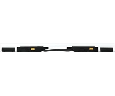 Magnetinės sistemos ZAMBELIS MAGNETIC 5MM bėgelio tiesus elektrinis sujungimas, matinės baltos sp., 48V, 2509-W