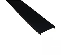 Magnetinės sistemos ZAMBELIS MAGNETIC ULTRA SLIM bėgelių dangtelis, juodas, 3m, 23125