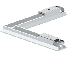 Magnetinio bėgelio VIOKEF SLIM MAGNETIC elektrinis L formos sujungimas, baltas, 48V, 02/1108