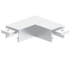 Magnetinio bėgelio VIOKEF SLIM MAGNETIC paviršinis horizontalus sujungimas, baltas, 48V, 02/1115