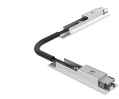 Magnetinio bėgelio VIOKEF SLIM MAGNETIC lankstus elektrinis sujungimas, baltas, 48V, 02/1107