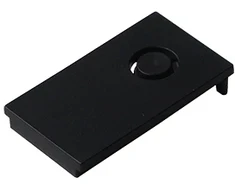 Magnetinio bėgelio ZAMBELIS užbaigimas, juodas, 2099-B