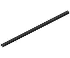 Magnetinis bėgelis ZAMBELIS MINI, juodas, 24V, 2200mm, 22262