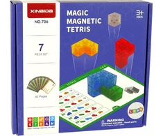 Magnetinis konstruktorius, 7 dalys, įvairiaspalvis
