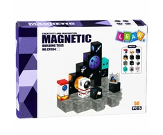 Magnetinis konstruktorius su vienaragių motyvais, 50 dalių