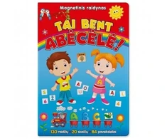 Magnetinis raidynas. TAI BENT ABĖCĖLĖ!
