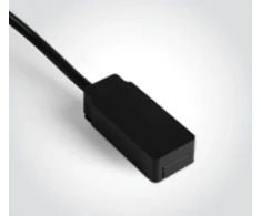 Magnetinių bėgelių FLAT užbaigimas su užmaitinimu, juodas, 43004FB/B