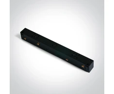 Magnetinių bėgelių MINI/MIDI/MAXI elektrinis sujungimas, 48V, juodas, 42004B/B