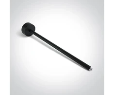 Magnetinių bėgelių P&amp;P paviršinis laikiklis, juodas, 33cm, 42004PN/B