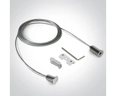 Magnetinių sistemų bėgelio MINI/MIDI pakabinimo rinkinys, baltas, 42026A/W