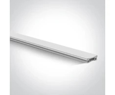 Magnetinių sistemų bėgelio P&amp;P dangtelis, baltas, 98cm, 42003PA/W