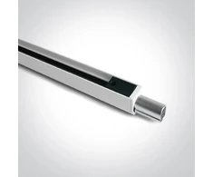 Magnetinių sistemų bėgelis P&amp;P, baltas, 62cm, 42002P/W