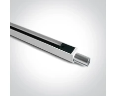 Magnetinių sistemų bėgelis P&amp;P, baltas, 38cm, 42001P/W