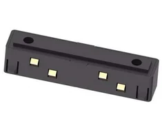 Magnetinių sistemų OPTONICA bėgelių elektrinis sujungimas, juodas