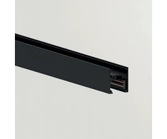 Magnetinių sistemų paviršinis bėgelis TRACK 48V SURFACE SHORT, juodas, 1m