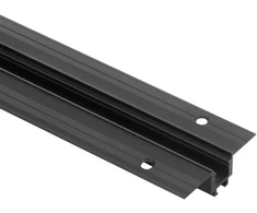 Magnetinių sistemų užglaistomas bėgelis MINIMAL TRACK 24V, 2m, juodas