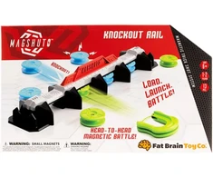Magshuto Knockout Rail – magnetinis triukų ir taiklumo žaidimas