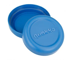 Quokka Bubble Food Jar - Plastic food container / Priešpiečių dėžutė 500 ml (Mėlyna Peonies)