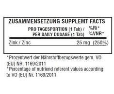 Maisto papildas imunitetui su cinku bisglicinatu NNT Labs