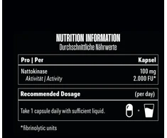 Maisto papildas kapsulėmis Big Zone Nattokinase 300 kapsulių