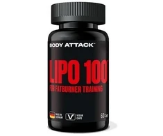 Body Attack Lipo 100 - 60 Kapsulių